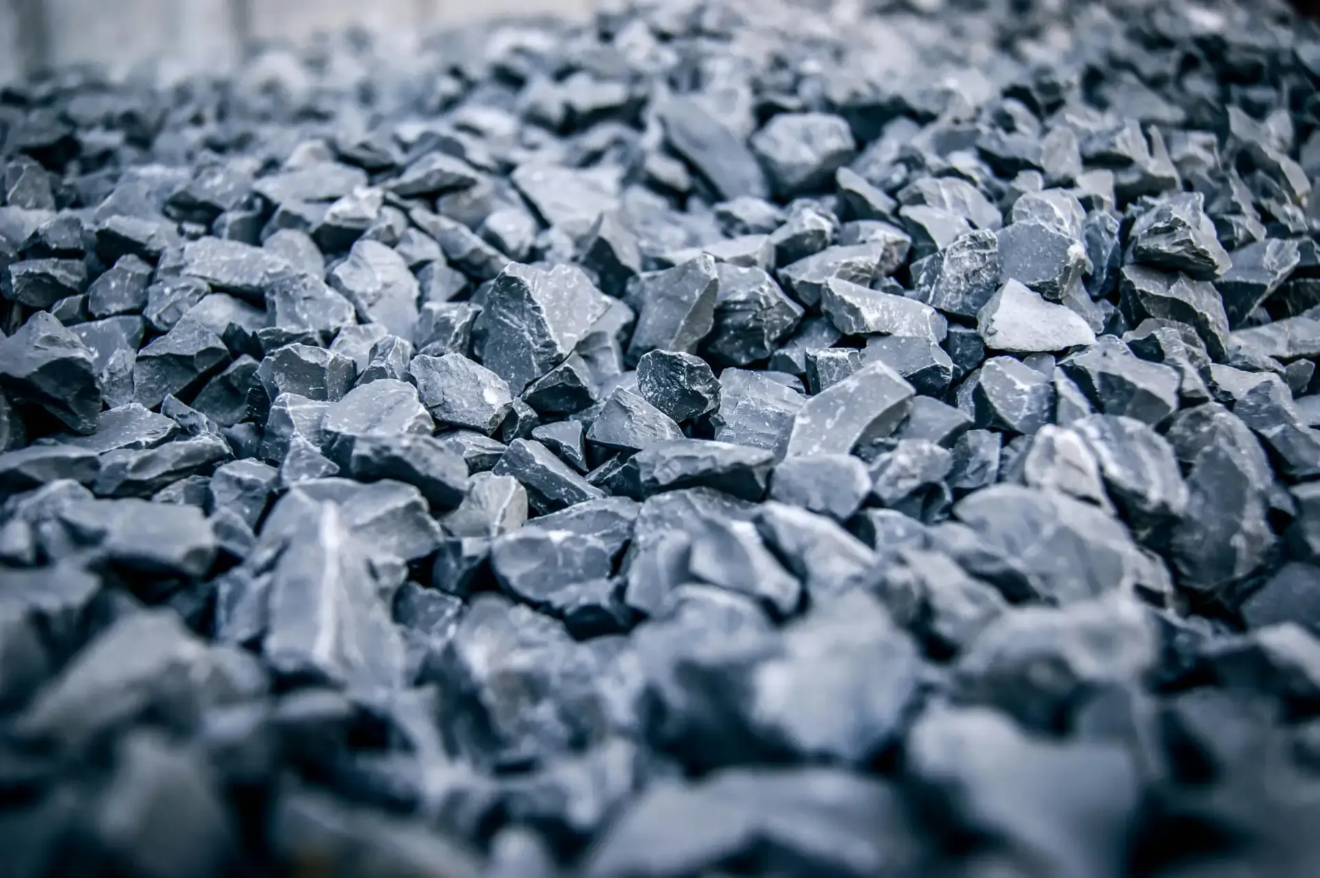 A bed of rocks.